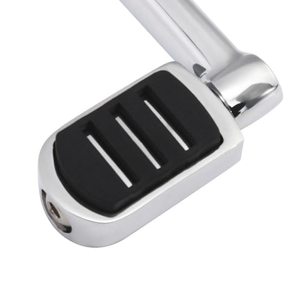 Chrome Left Heel Shift Lever w/ Shifter Pegs for Harley Softail (1986–2017)