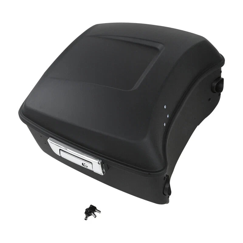 Matte Black King Trunk Speaker Mounts for Harley CVO Electra Glide (2014–2025)