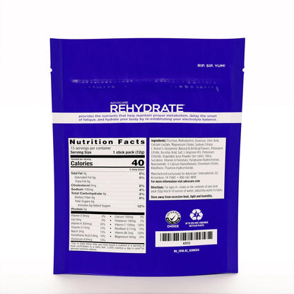 Electrolyte Drink Mix for AdvoCare Rehydrate (Pack of 1)