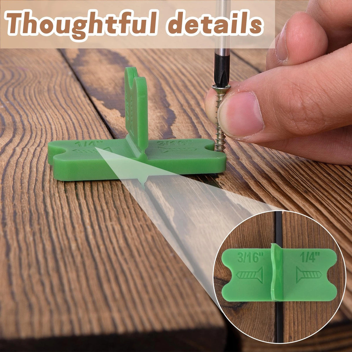 Set of 4 ABS Deck Spacer Tools for Nkiy Quen (Various Thicknesses)