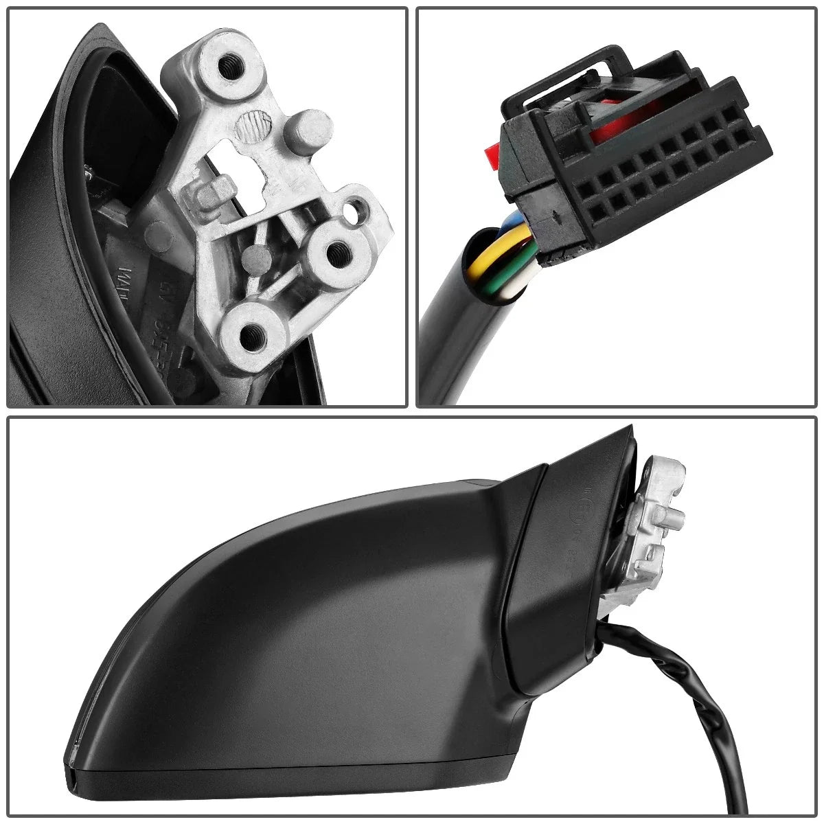 Right Side Mirror for Audi A4 Allroad S4 (2017–2019) AU1321136