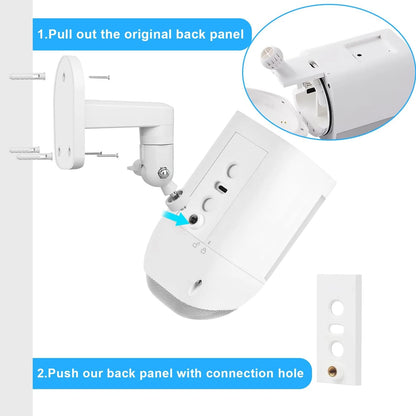 2 Pack Adjustable Wall Mount for Ring Spotlight Cam Battery Plus Pro