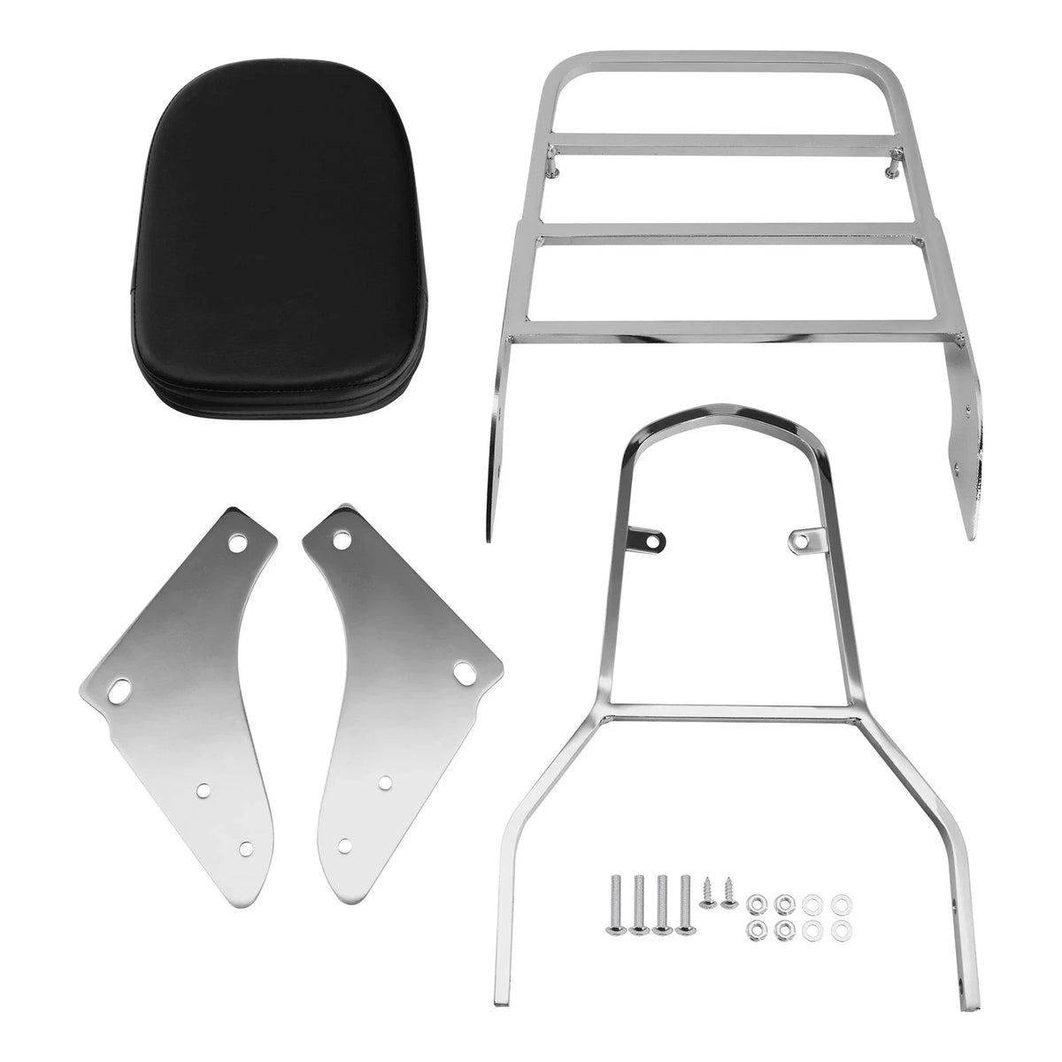 Sissy Bar Backrest Set + Luggage Rack for Honda Shadow ACE 1100 (1997–2003)