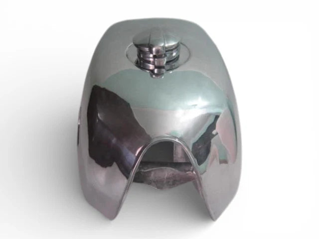 Aluminium Polish Gas Fuel Tank with Monza Cap for BMW R100 RT RS R90 R80 R75