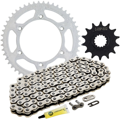 Sprocket Chain Set for Beta RR 400 450 525 (14/50 Tooth, 520 Front Rear)