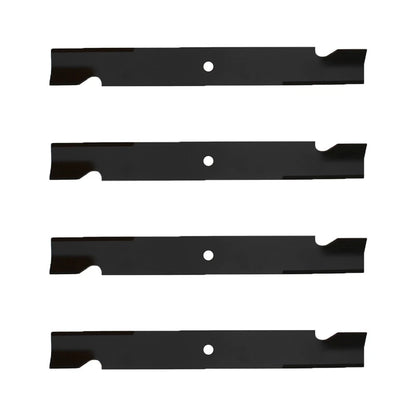 Set of 4 Notched High Lift Mower Blades for Dixie Chopper (Fits 30227-60)