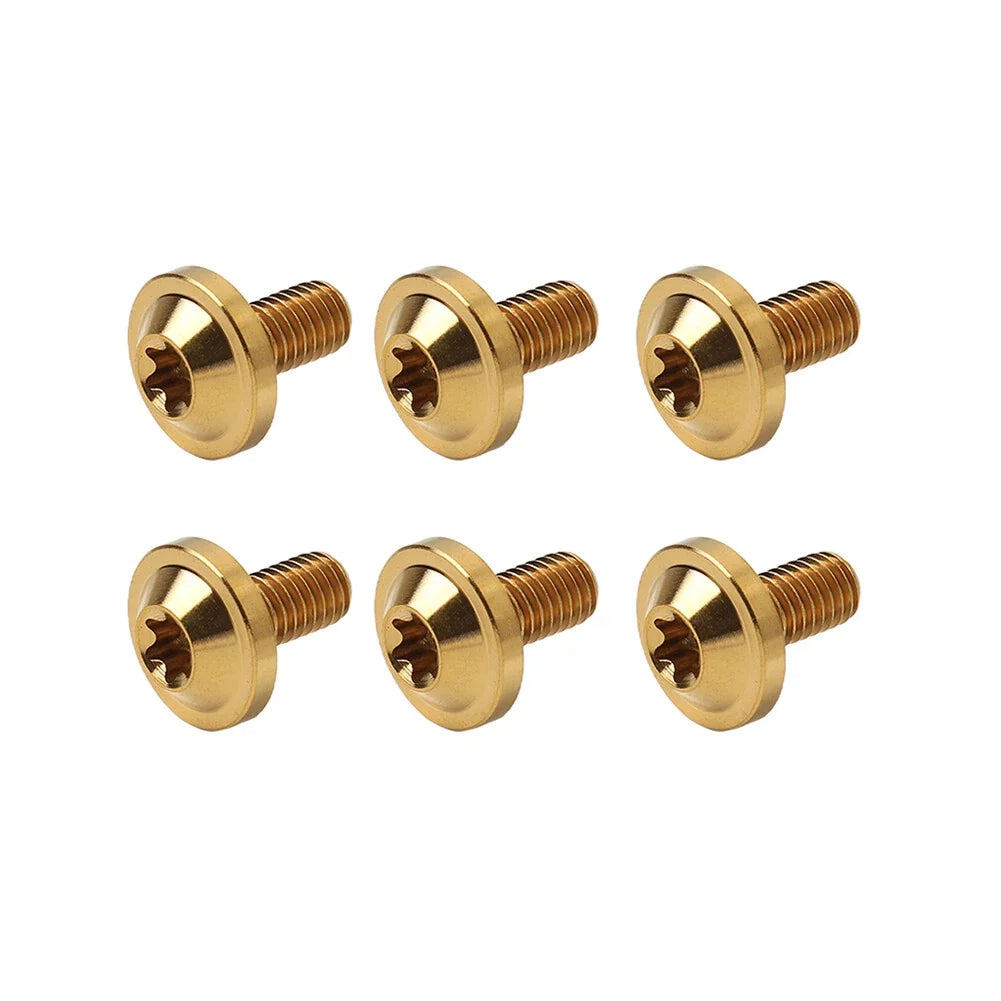 6X Alloy Bolts Truss Torx Head Screws M5x20mm for Motorcycle (Bike)