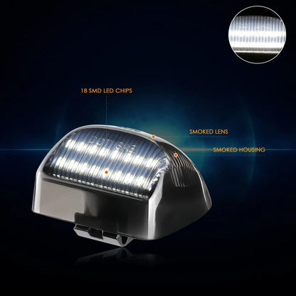 Nuvision White LED License Plate Lights for Silverado/Sierra/Tahoe/Yukon (1999–2013)