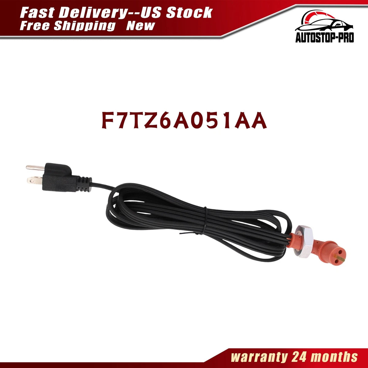Diesel Engine Heater Cable for Ram Cummins 5.9L 1989–2007, 6.7L 2007–2018 F7TZ6A051AA, 5003619AB, 3600008, 5003619