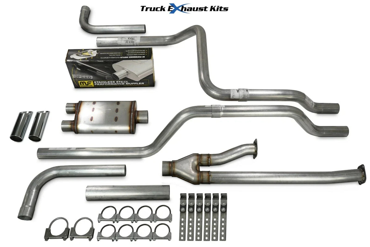 2.5" Dual Exhaust Kit for Toyota Tundra (2014–2021) Magnaflow Side Chrome Tip