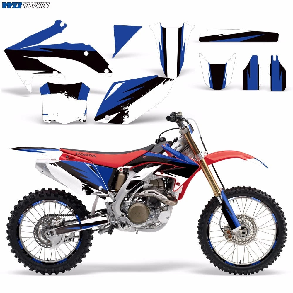 Decal Graphic Kit for Honda CRF 450R (2005–2008)