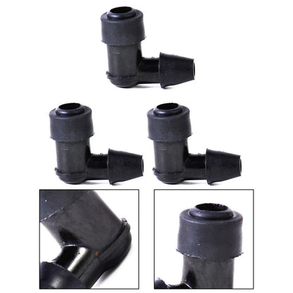 3x Versatile 90 Degree Plug Cap Cover for Motorcycle Dirt Bike ATV