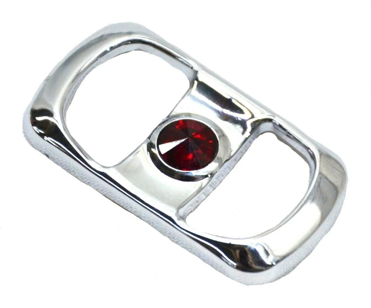 Set of 3 Rocker Switch Covers for Freightliner (UP#42054) Red Jewel Plastic