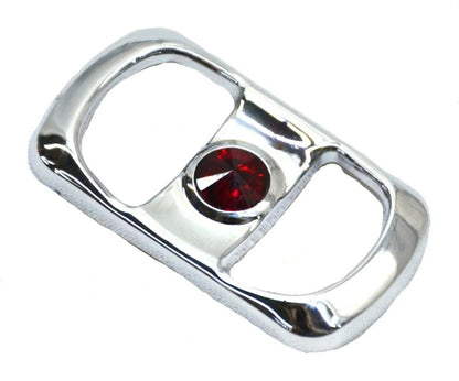 Set of 3 Rocker Switch Covers for Freightliner (UP#42054) Red Jewel Plastic