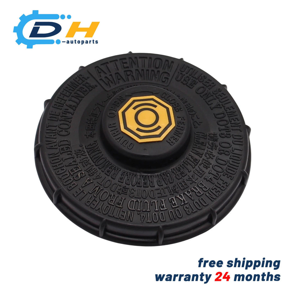 Brake Fluid Master Cylinder Reservoir Cap for Honda Acura (46662-S9A-003)