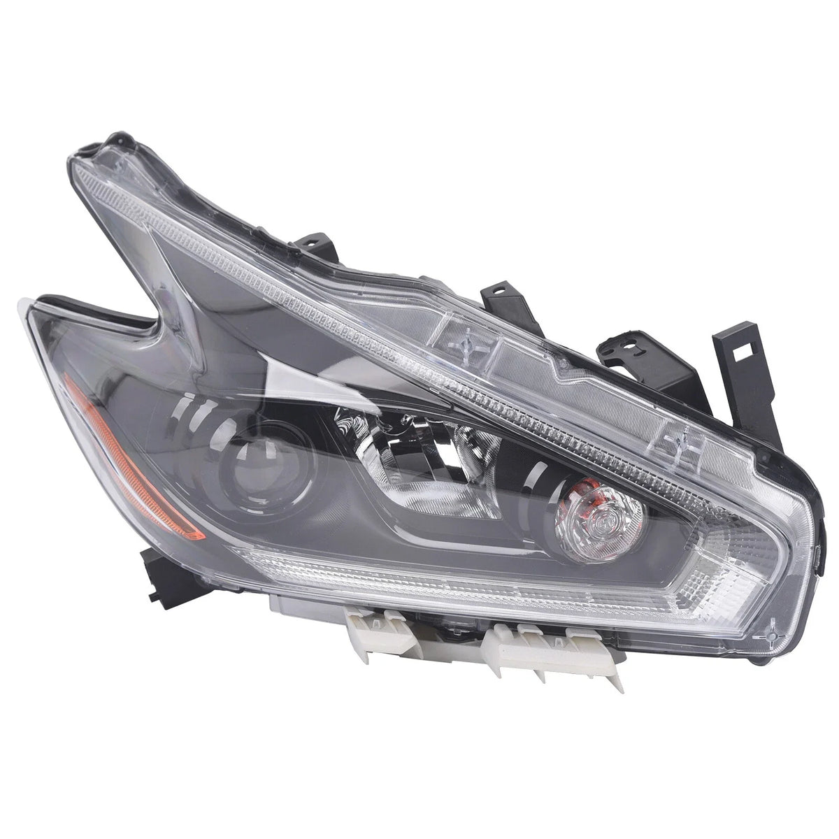 Set of 2 Headlight Assemblies for Nissan Murano (2015–2018)