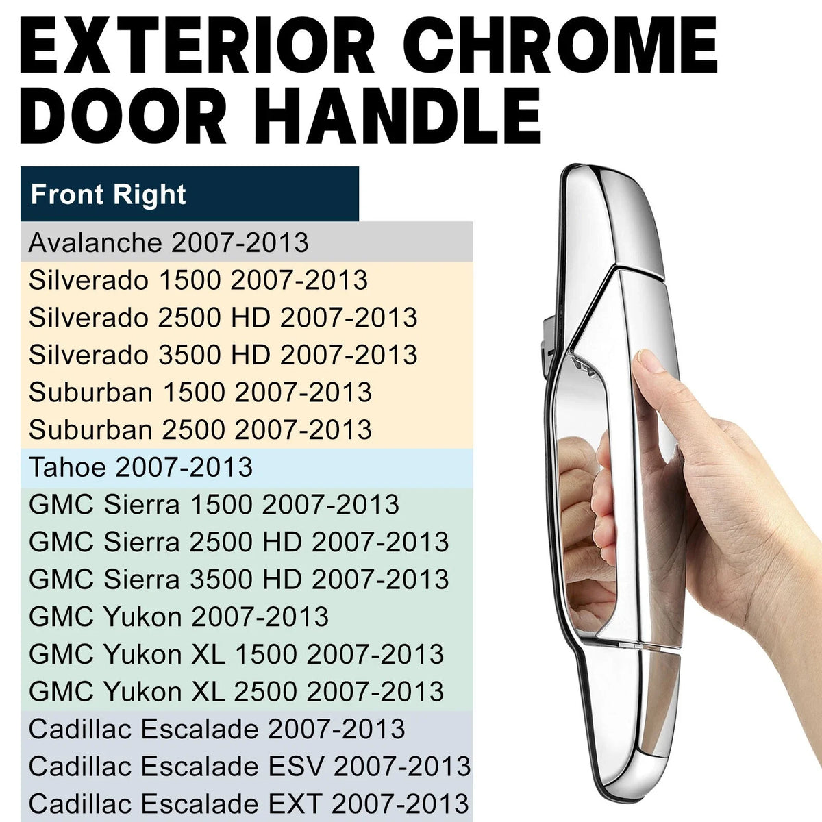 Exterior Door Handle for Aston Martin DB7 (2001–2004) RH