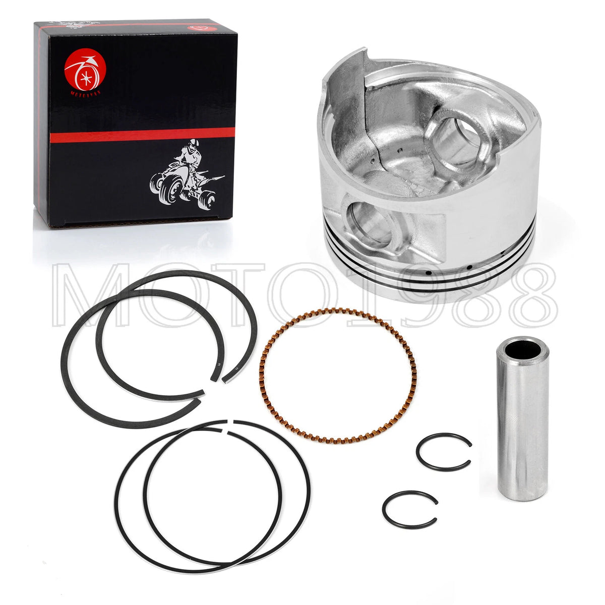 Ring and Piston Set +.50mm for Club Car FE290 Golf Cart (1992–Present) 1016459-02