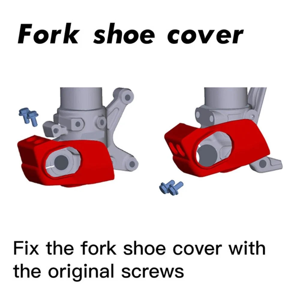 Fork Shoe Protector Lower Leg Guard for Honda CRF450R CRF450X (2009–2023)