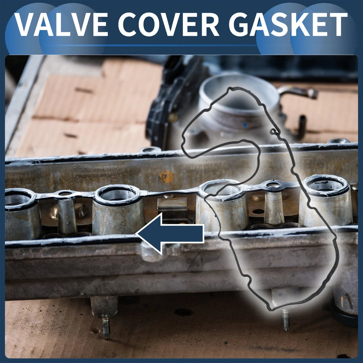 Valve Cover Gasket No. 31330772 for Ford C-Max (2010–2019) 1.6L