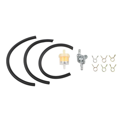 Gasoline Tap with 3 Filters and 3 Hose Clamps for (5-6mm)