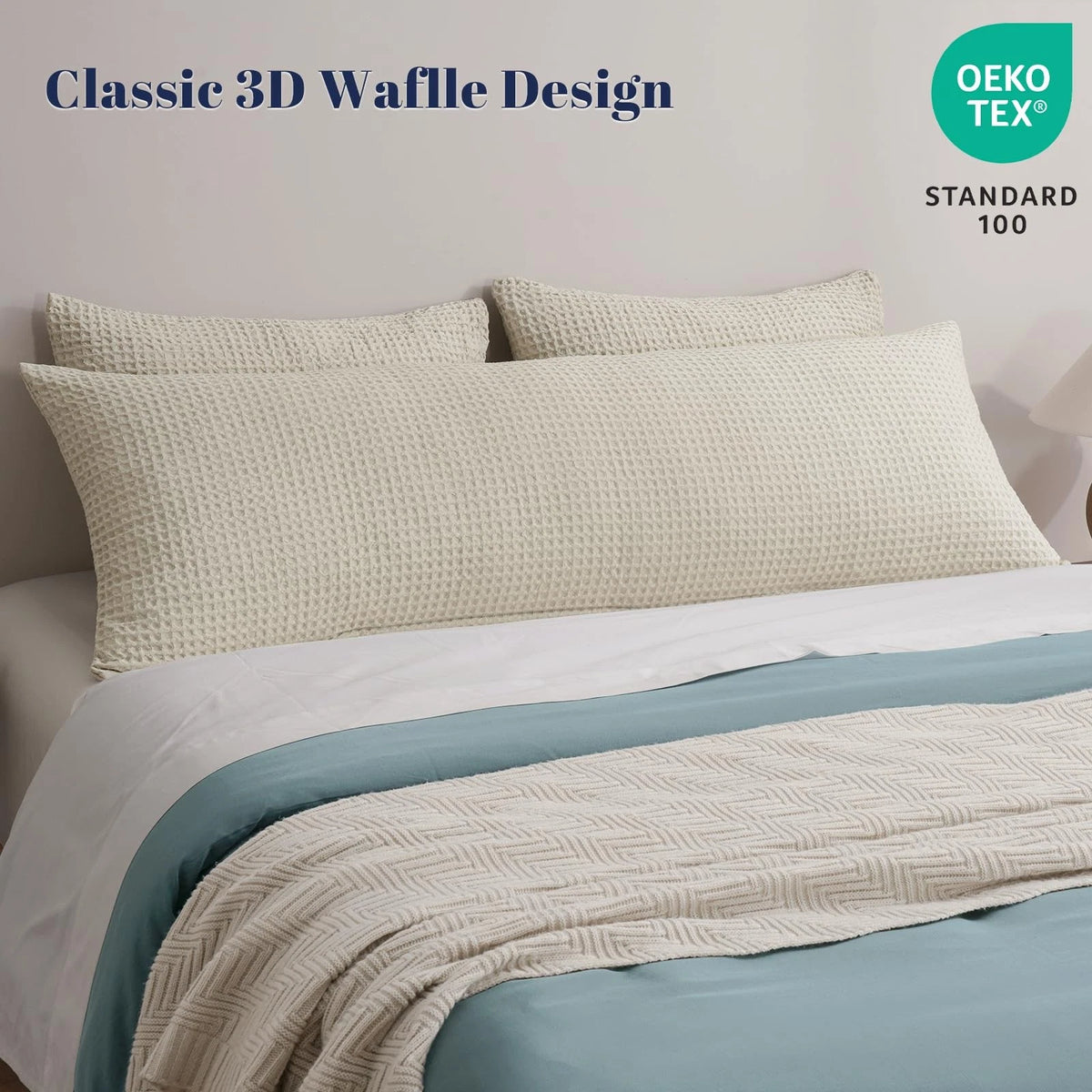 1 Pack Body Pillowcase for PHF Ultra Soft Waffle Weave (20")