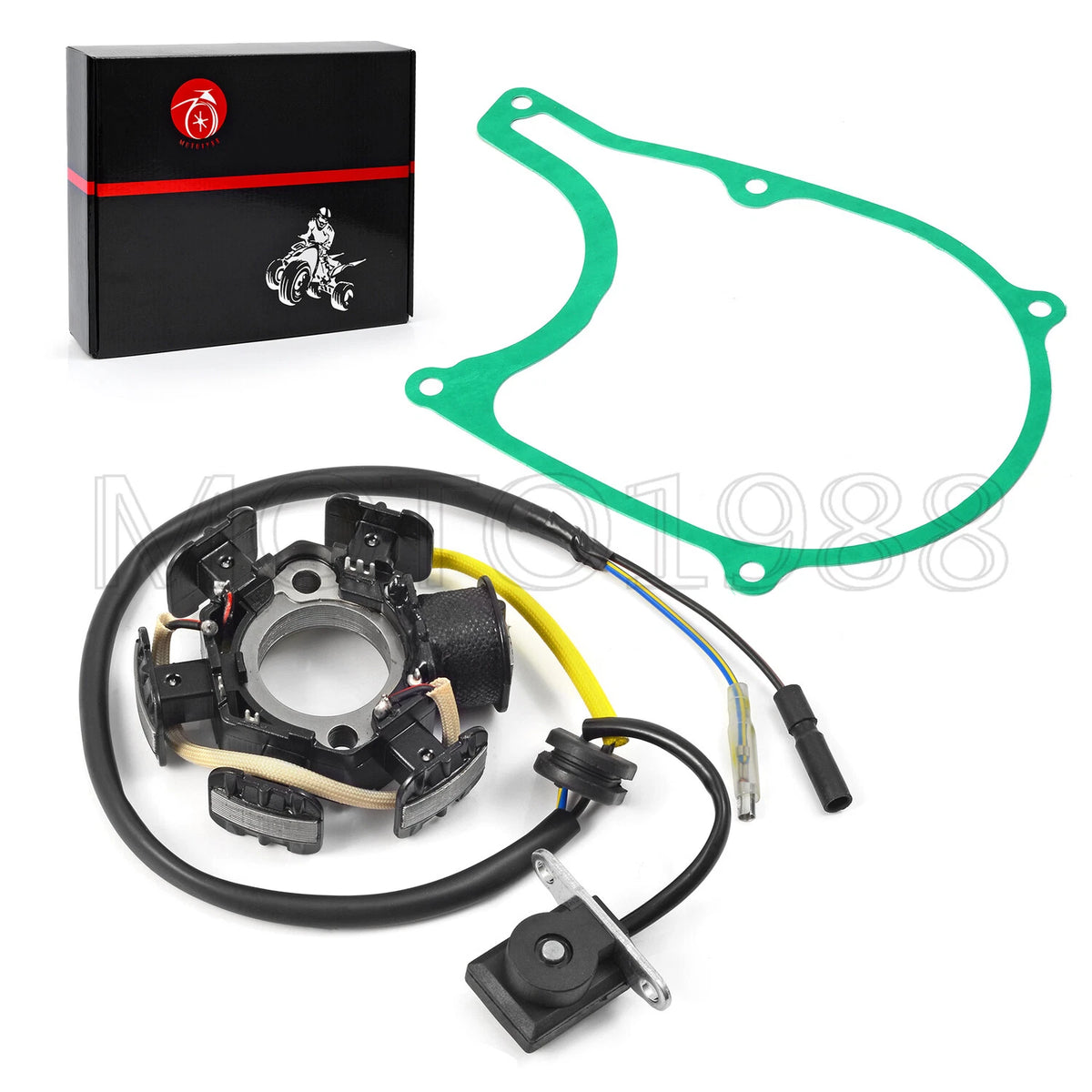Stator and Gasket for Honda CRF100F (2004–2013) 11394-KN4-750, 11394-KN4-751, 11394-149-000