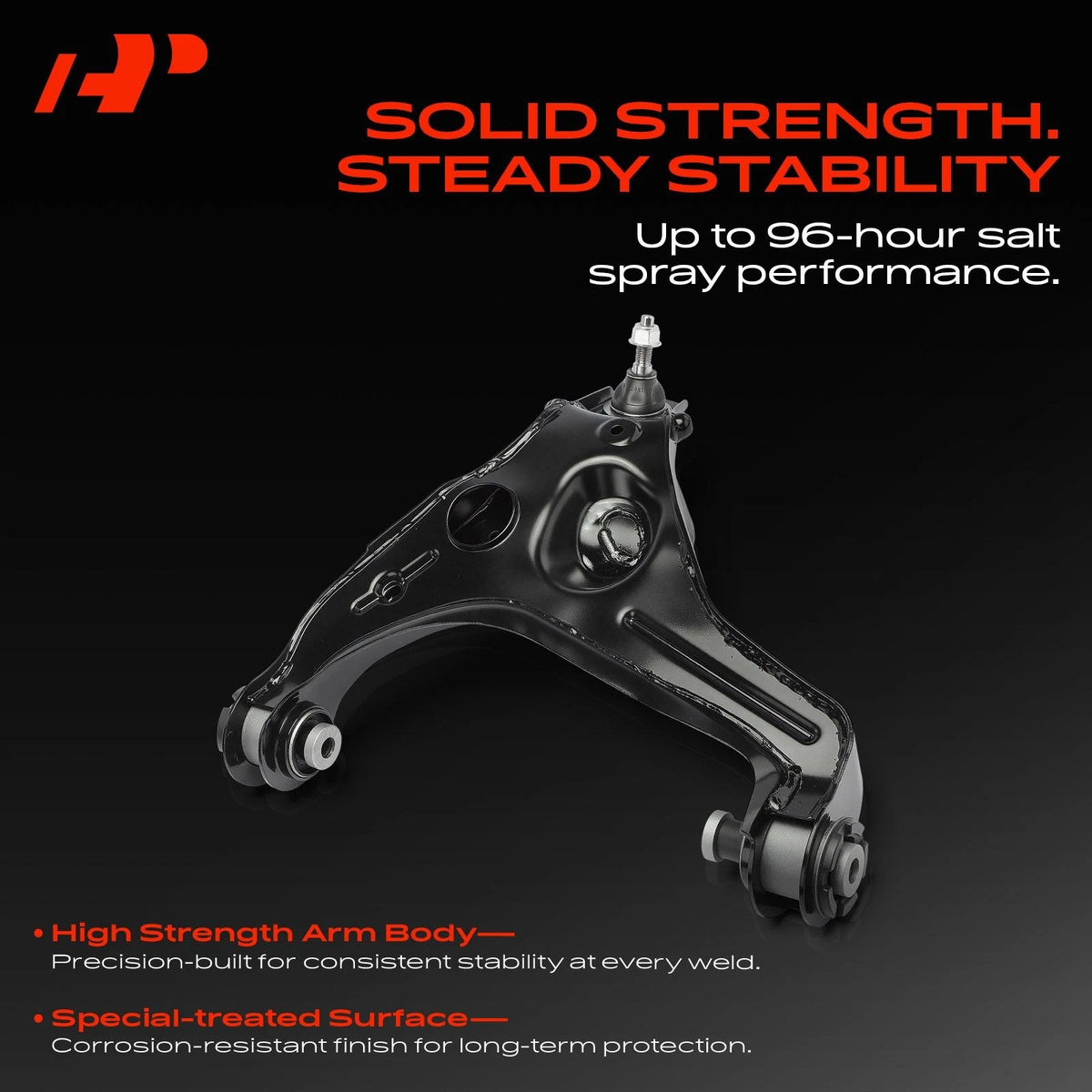 Front Right Lower Control Arm w/ Ball Joint for Ford F-150 Expedition (GS40171, CMS40171, 7L1Z3078A, 9L3Z3078A)
