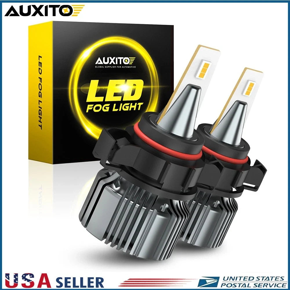 AUXITO 5202 LED Fog Driving Light Bulb for - 3000K Golden Yellow
