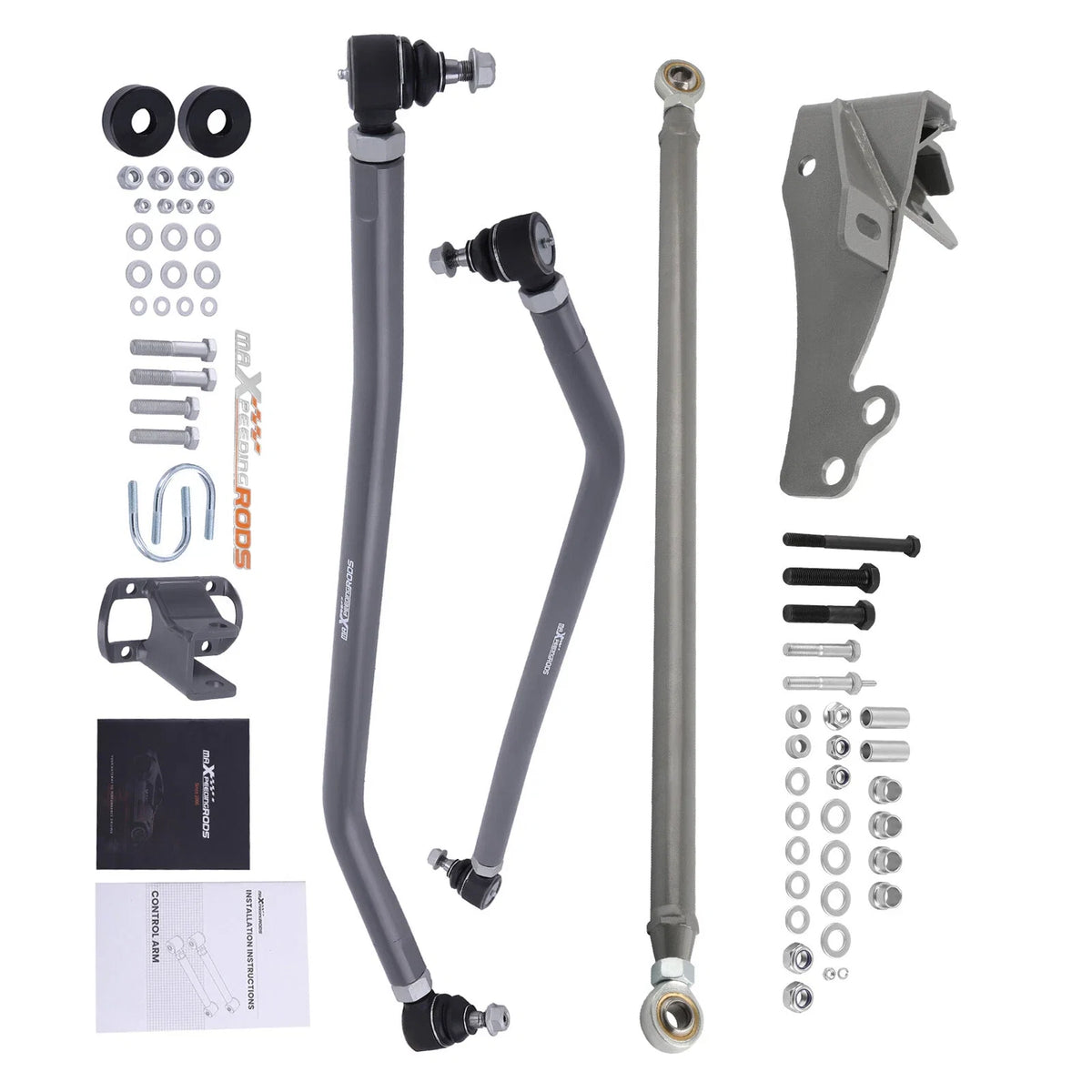 Adjustable Track Bar Tie Rod Kit for Dodge Ram 2500 3500 (0-4" Lift)
