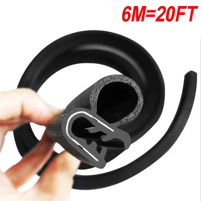 Rubber Door Edge Weather Strip Trim Molding for Auto (2010–2020)