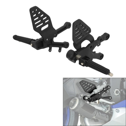 Front Rider Driver Foot Pegs Footrest Bracket for Yamaha YZF-R6 (2006–2016)