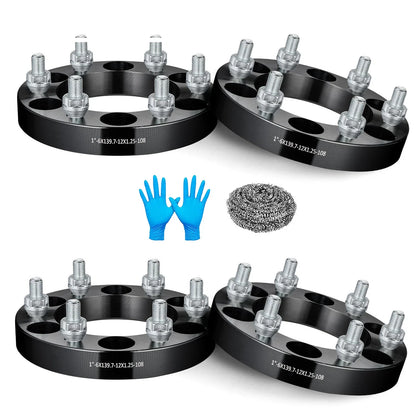 Set of 4 Wheel Spacers 1"/1.5"/2" 6x5.5 for Nissan Titan Pathfinder Frontier