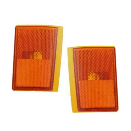 Set of 2 Side Marker Lights for Chevy C1500/2500/3500 (1988–1993) GM2551105, GM2550105