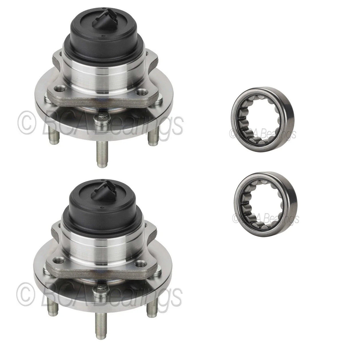 Set of 2 NTN Front Wheel Bearing Hub Assemblies for Ford Lincoln Mercury
