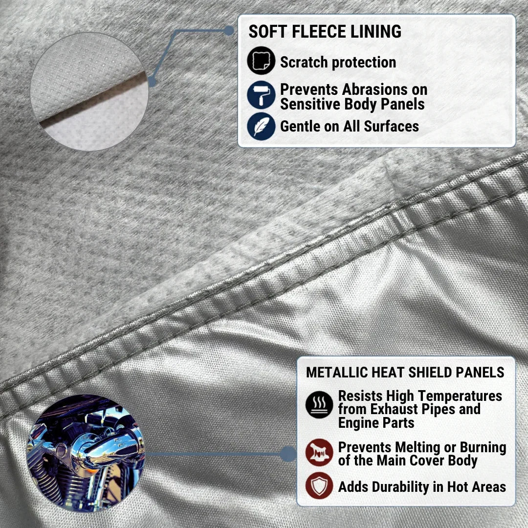 Waterproof Motorcycle Cover for Kawasaki Eliminator 125