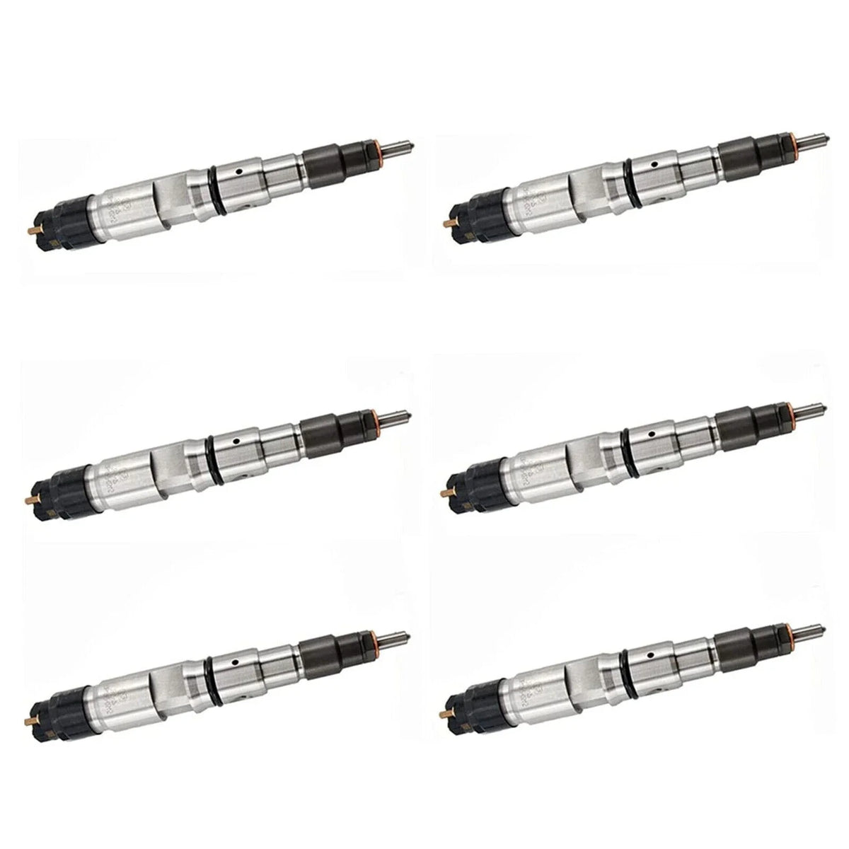 6X Fuel Injector 0445120277 CRIN2-6DM2 for Xichai FAW CA6DM2 J5 J6 (2000–2023)