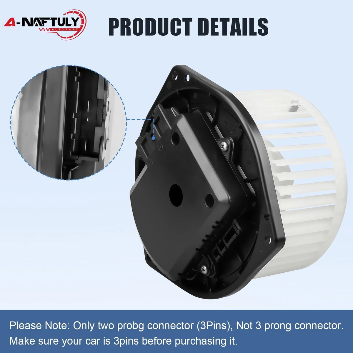 AC Blower Motor Fan for Nissan Altima Murano (2007–2019)