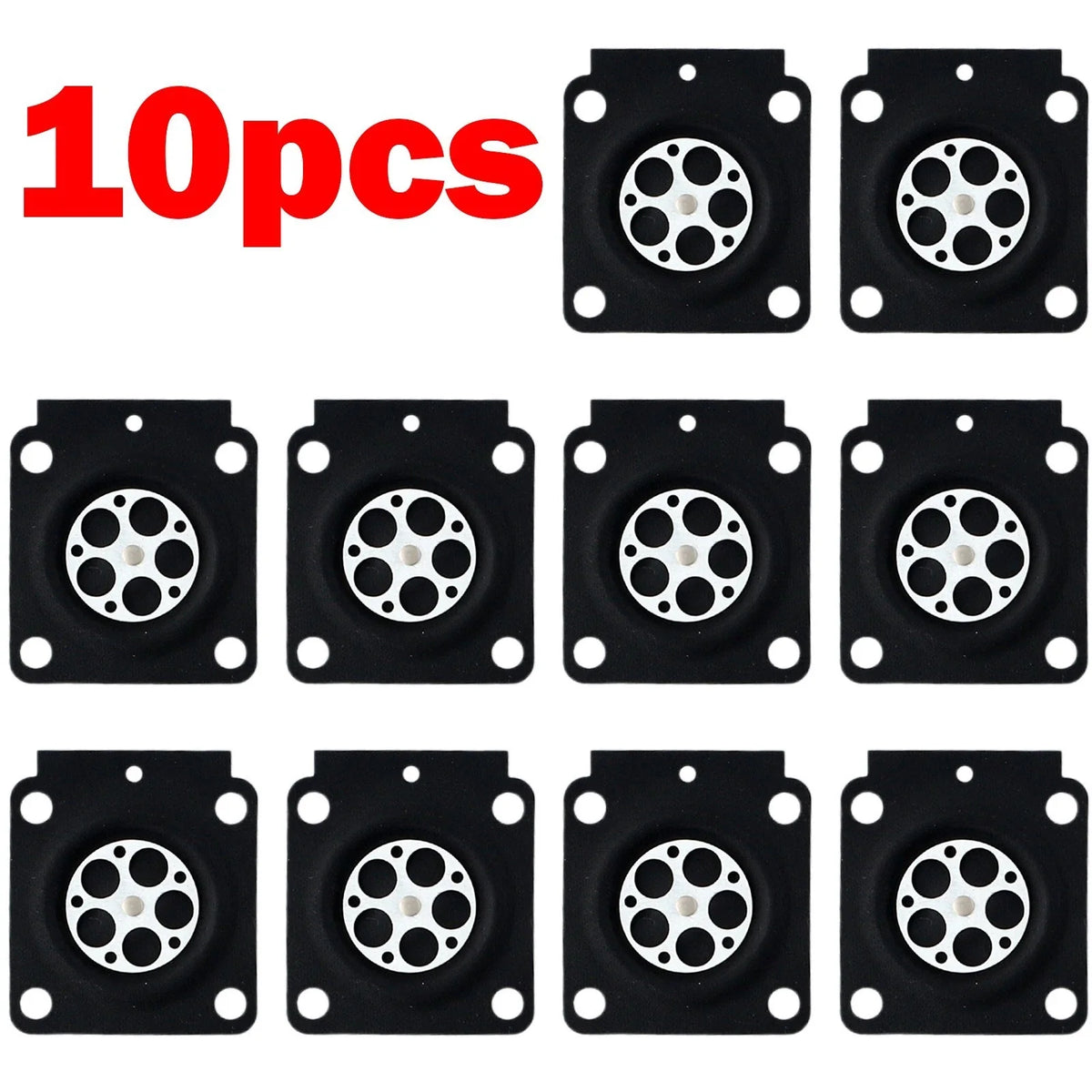 10 Pack Metering Diaphragm for Zama C1Q Carb (A015053)