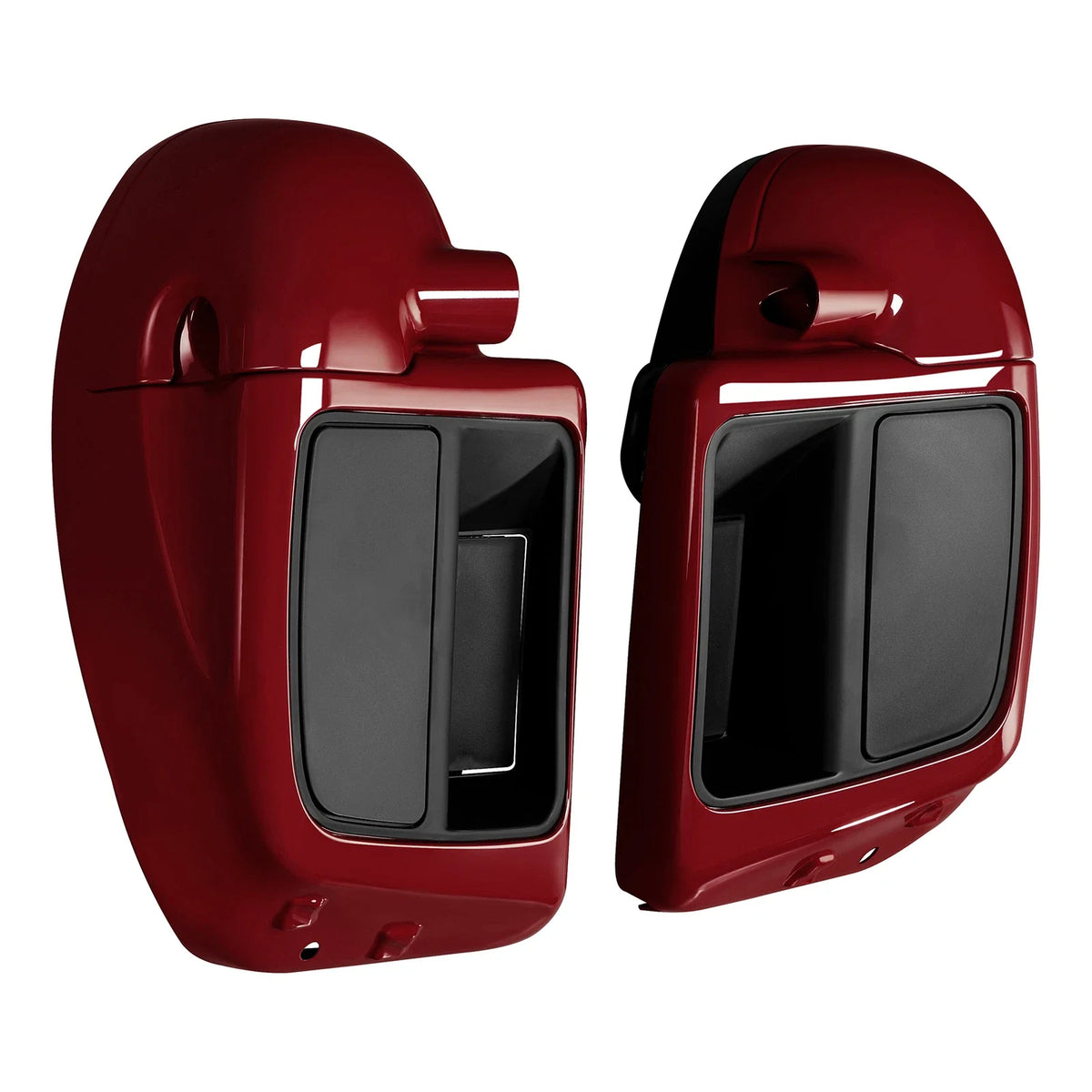 Lower Vented Leg Fairings for Harley Touring Road Glide (2014–2025) Billiard Red