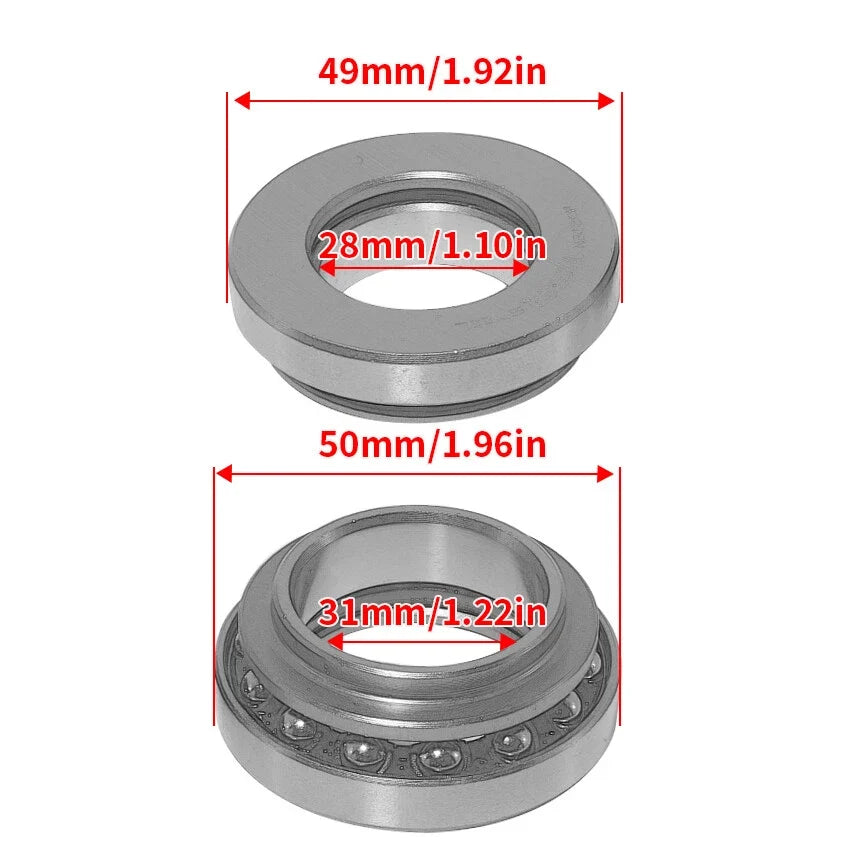 Steering Head Bearing Kit for Honda CM400T CN250 CL350 CBX550 CJ360T CX500C