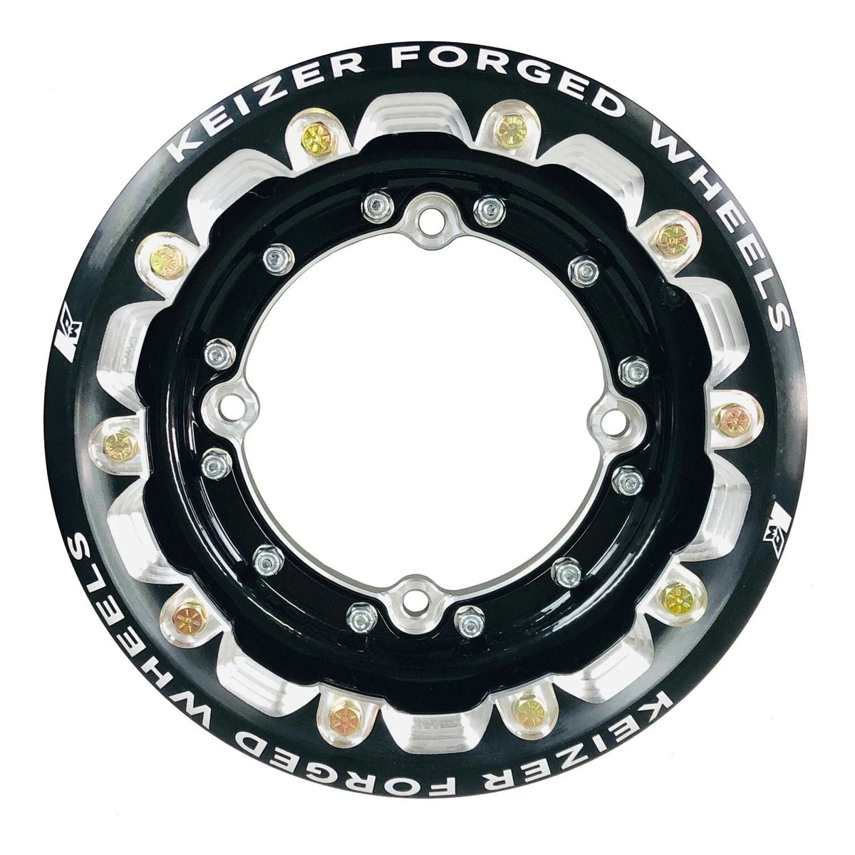 Keizer Racing Forged Dual Beadlock Wheels Set of 2 for Suzuki LTR450 LTZ400 (2006–2023)