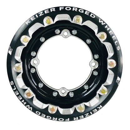 Keizer Racing Forged Dual Beadlock Wheels Set of 2 for Suzuki LTR450 LTZ400 (2006–2023)