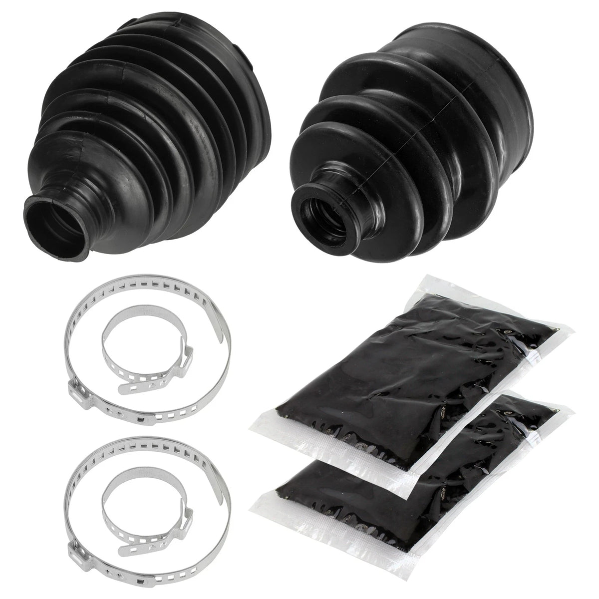 Rear Axle CV Boot Kit for Yamaha Grizzly 700 YFM700Fg 2009–2011 (BO126+BO127)