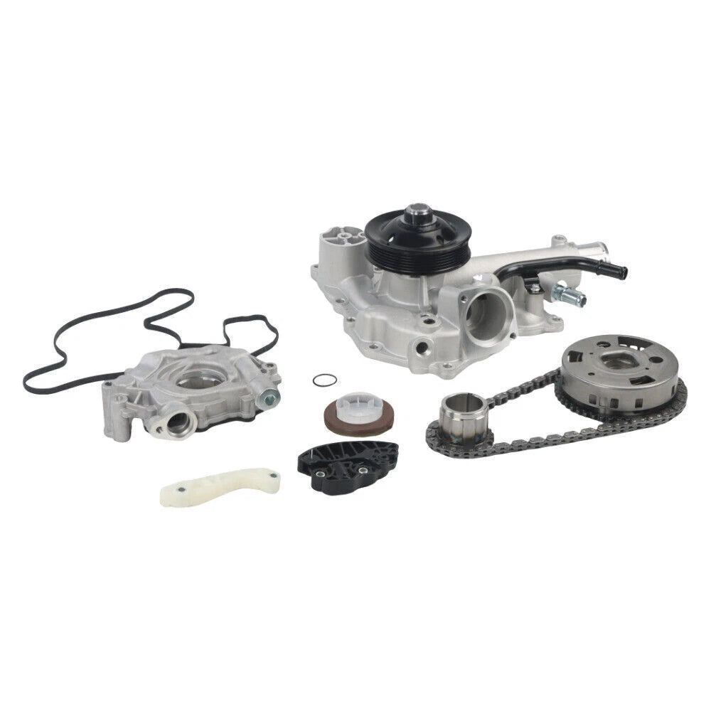 Timing Chain Kit & Oil Water Pump Set for Dodge Ram 1500 2500 3500 (2009–2018) - 5038785AB, 5038786AB, 53021727AC, 53021729AC