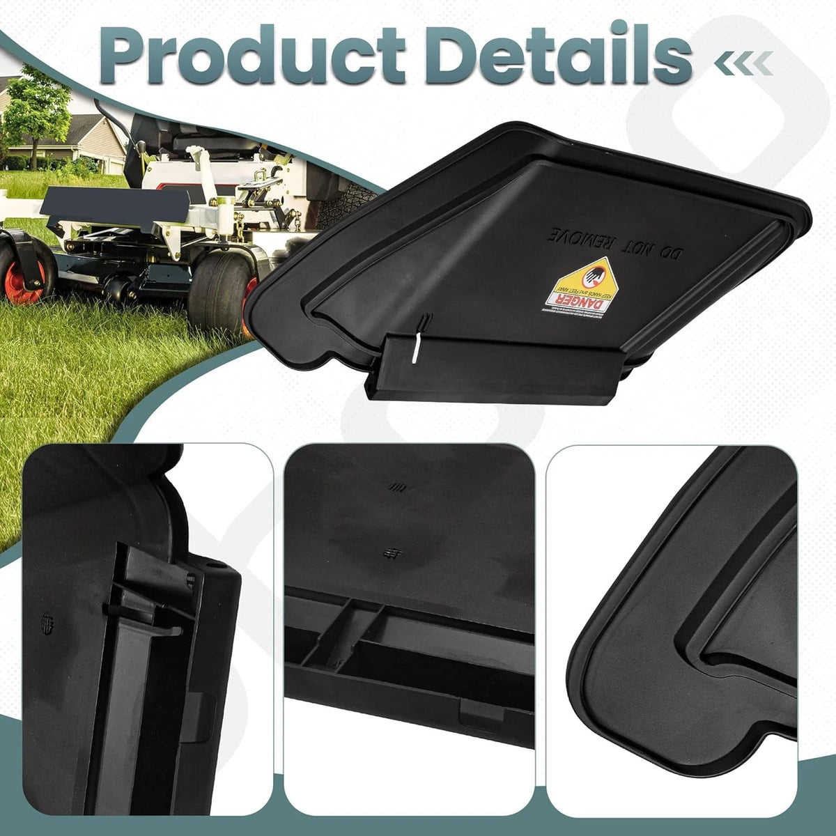 Discharge Shield for Grasshopper Mower (422042)