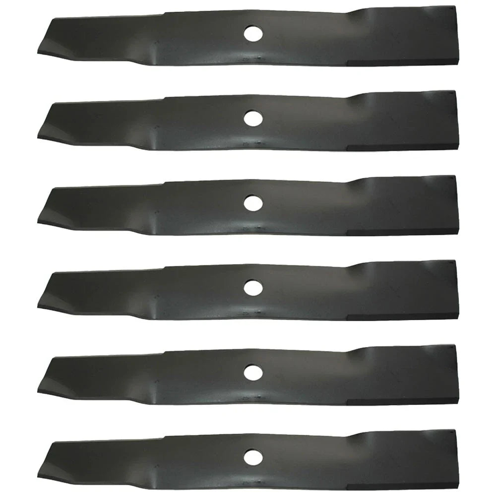 6 Blades for John Deere ZTrak Z375R Z525E Z540M (M143520, 54C Deck)