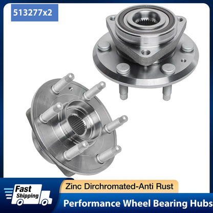 Front Wheel Bearing and Hub for Buick Enclave Chevy Traverse GMC Acadia (2010–2017)