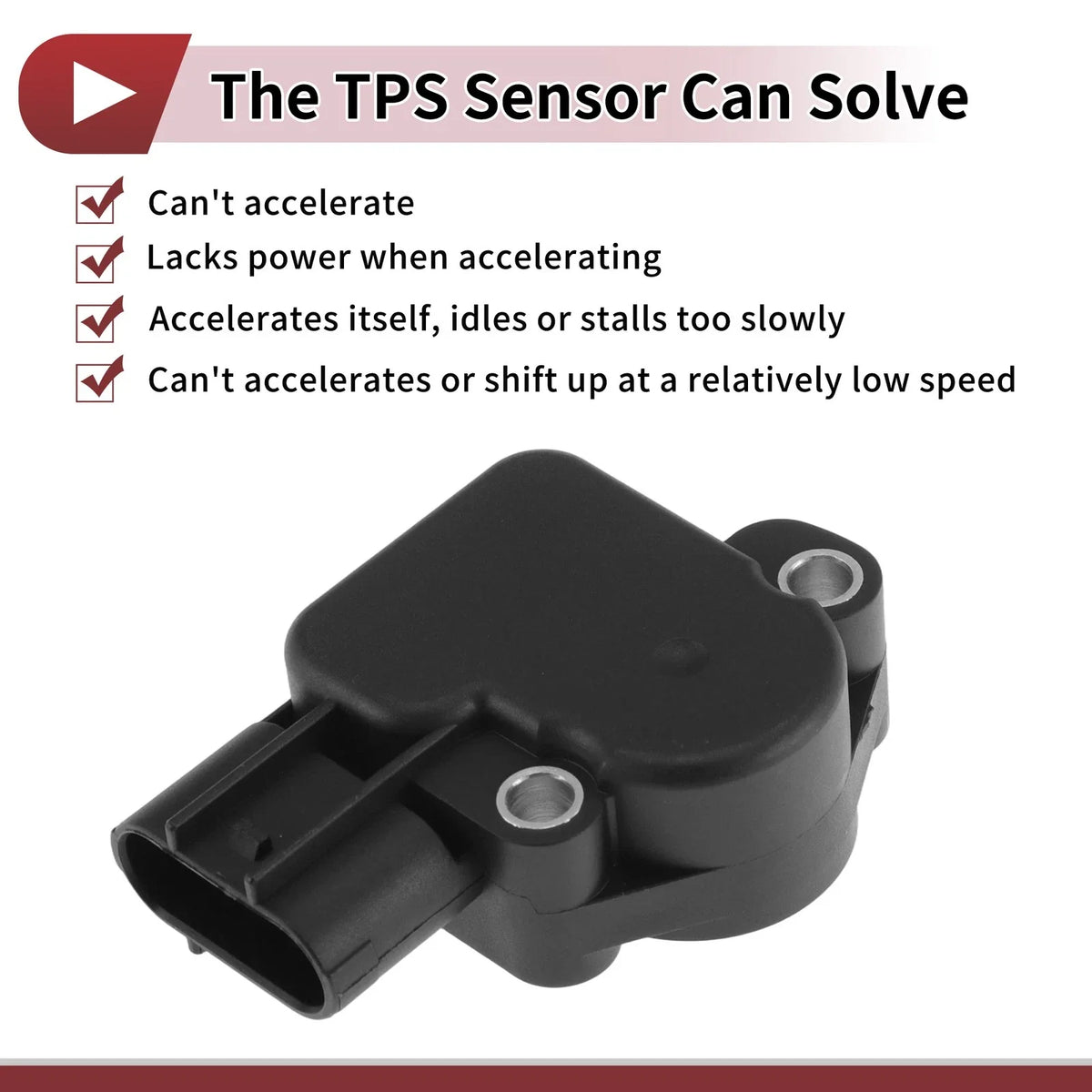 Throttle Position Sensor for Ford Mustang V6 3.8L (1994–1998) No.F4ZZ9B989A