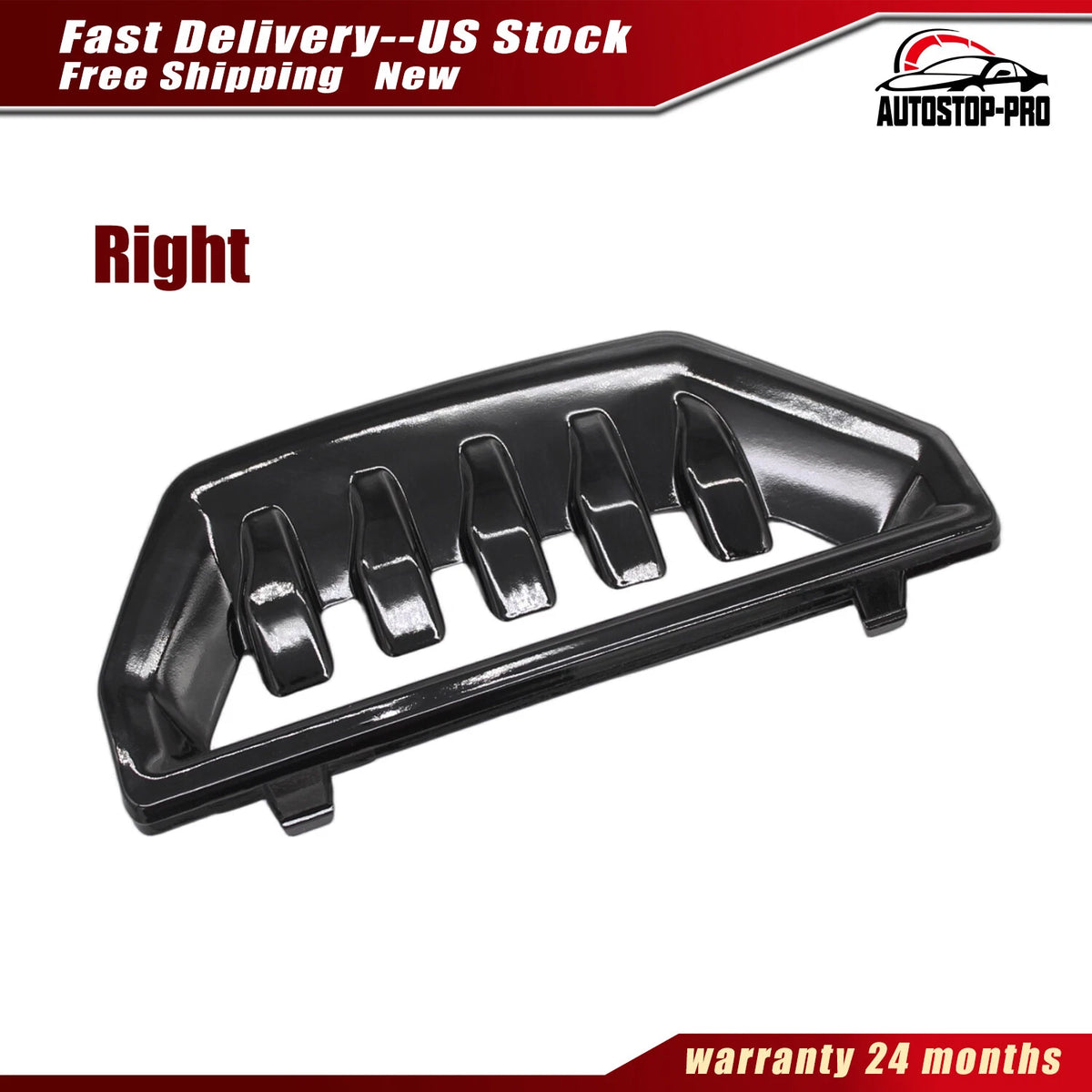 Front Right Bumper Cover Air Duct Assembly for GMC Sierra 1500 (2022–2023) 84869628, GM1039287